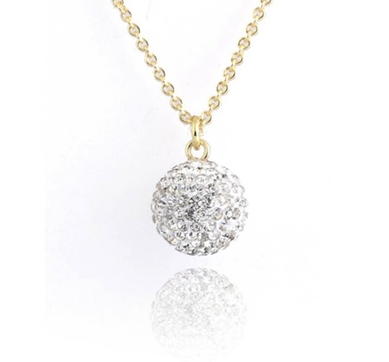 Emily's Crystal Ball Necklace