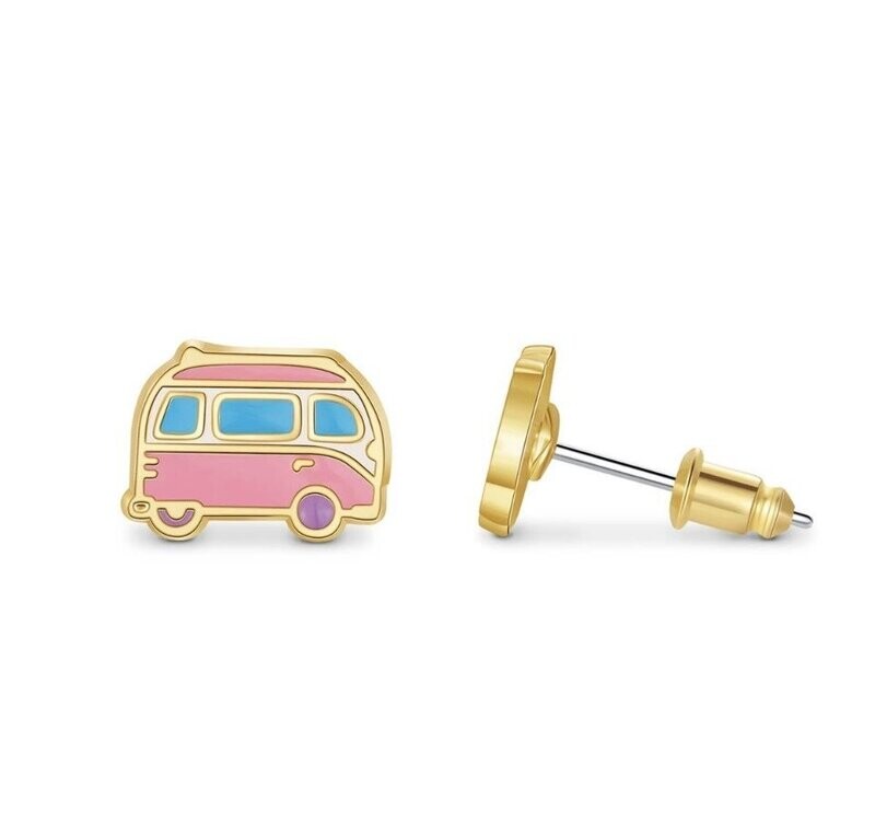 Harper's Happy Camper Cutie Stud Earrings