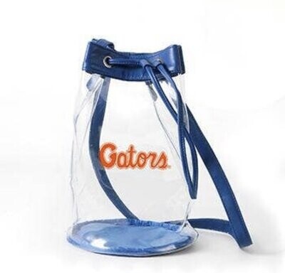 University of Florida-Clear Bucket Bag