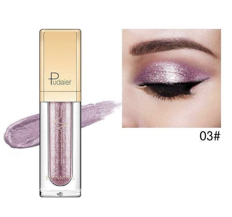 Pudaier Glitter & Glow Liquid Eyeshadow - Color # 03