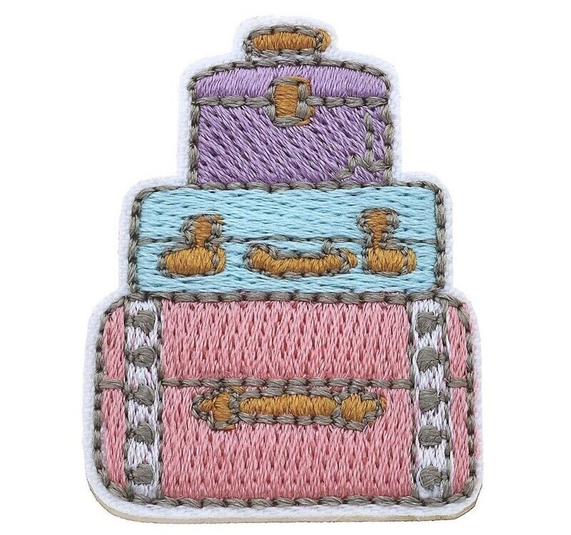Stuck on You Small Luggage Patch in Multi