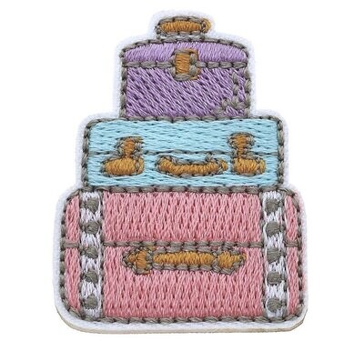Stuck on You Small Luggage Patch in Multi