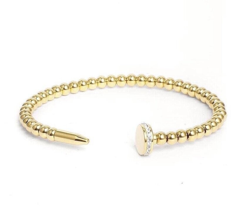 Beaded Nail Bracelet