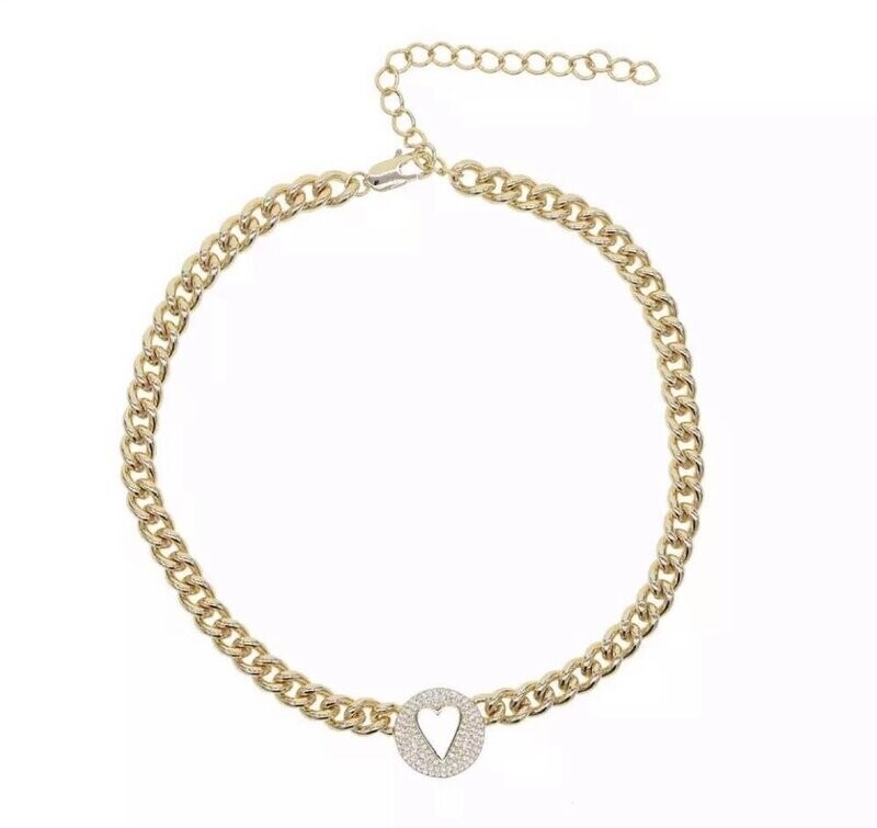 Monica Heart Chain