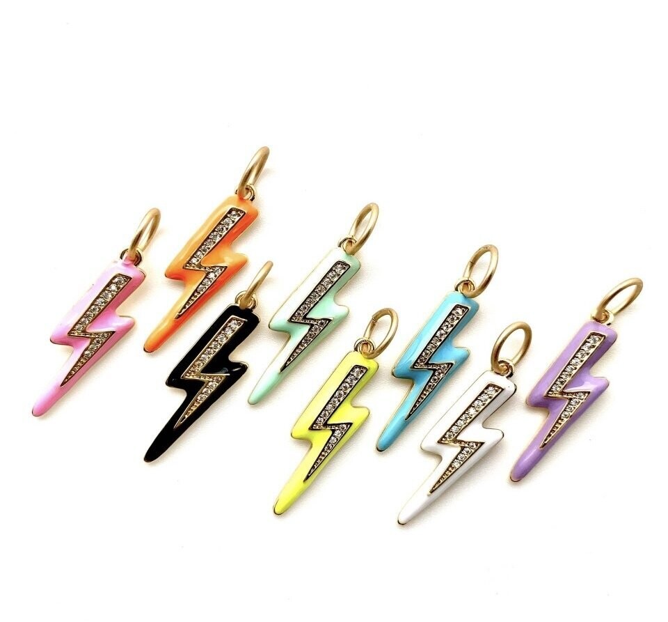 The Alex Lightning Bolt Pendent