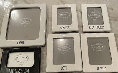 Rae Dunn Picture Frames (New)
