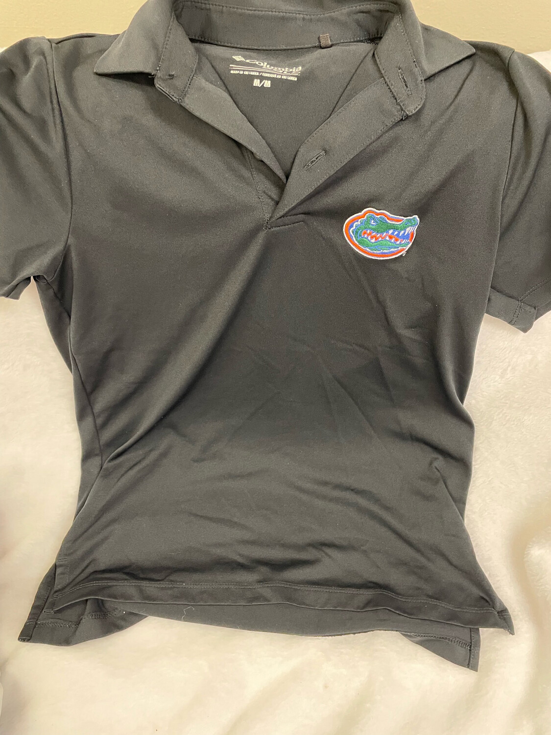 Black Florida Gator Polo