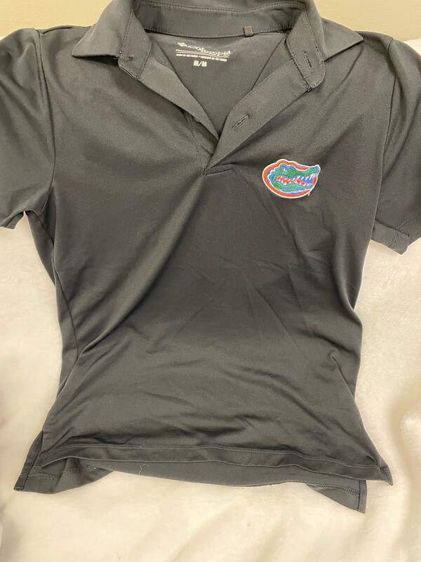 Black Florida Gator Polo