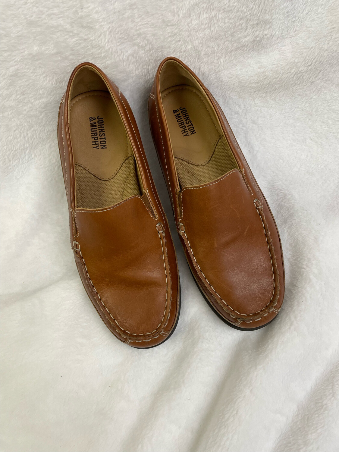 Johnson & Murphy Boys Brown Shoes