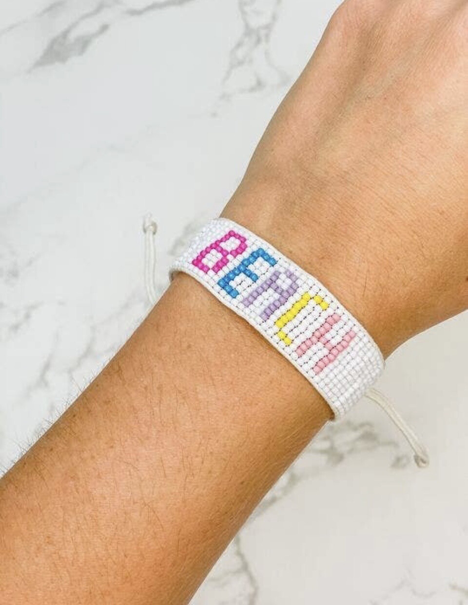 Beach Beaded Adjustable Bracelet