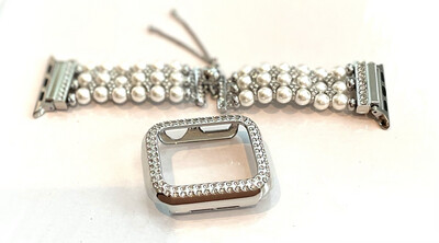 Adjustable Bling Watchband & Case