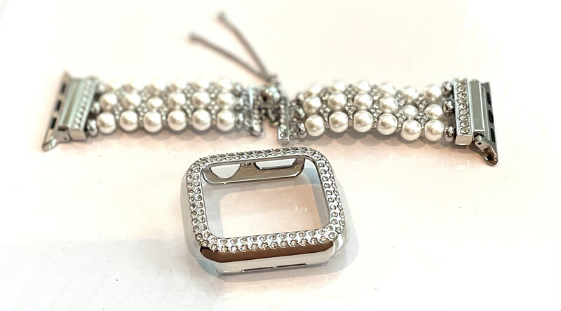 Adjustable Bling Watchband & Case