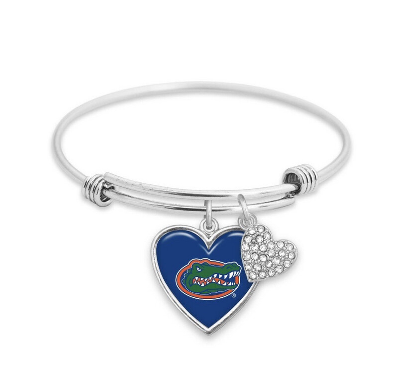 Florida From The Hear Bangle Bracelet