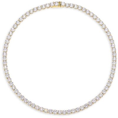 Karla Tennis Necklace-GOLD