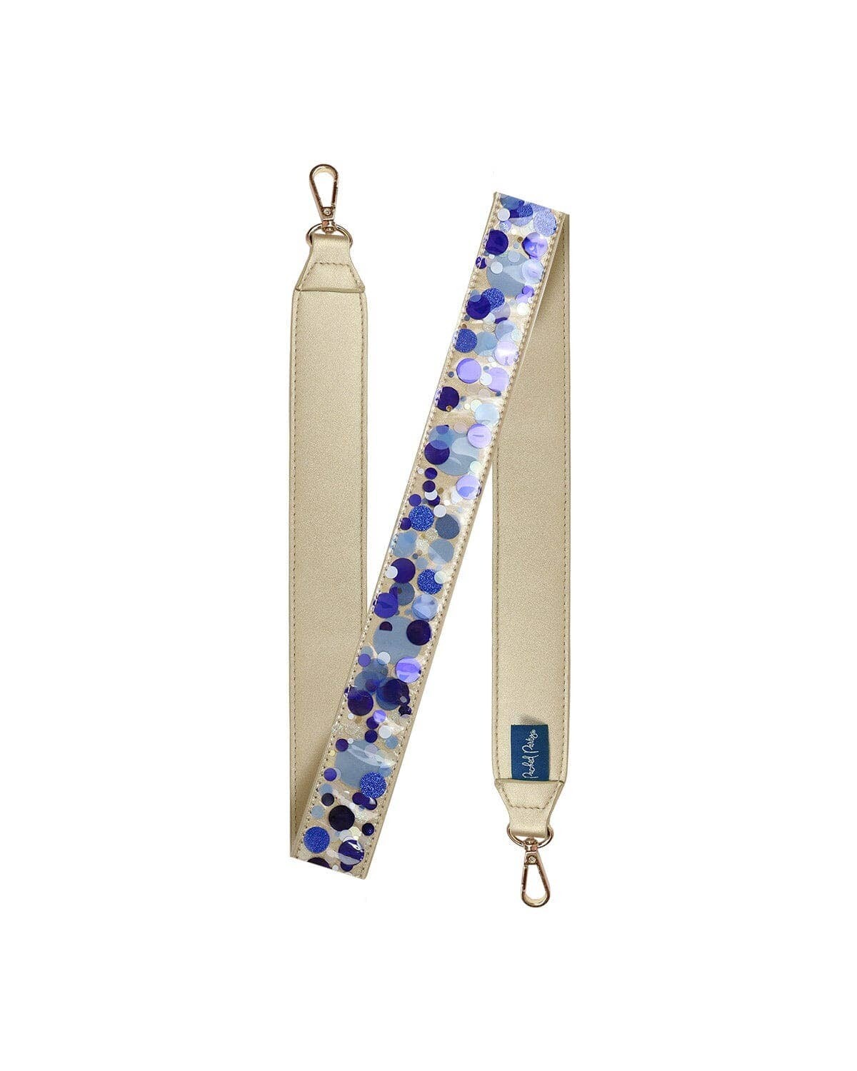 True Blue Confetti Removable Purse Strap Attachment