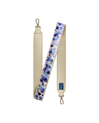 True Blue Confetti Removable Purse Strap Attachment