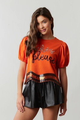 Halloween Witches Please Patch Tee  -