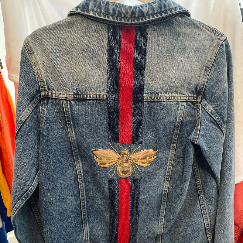 Bee Queen Jean Jacket
