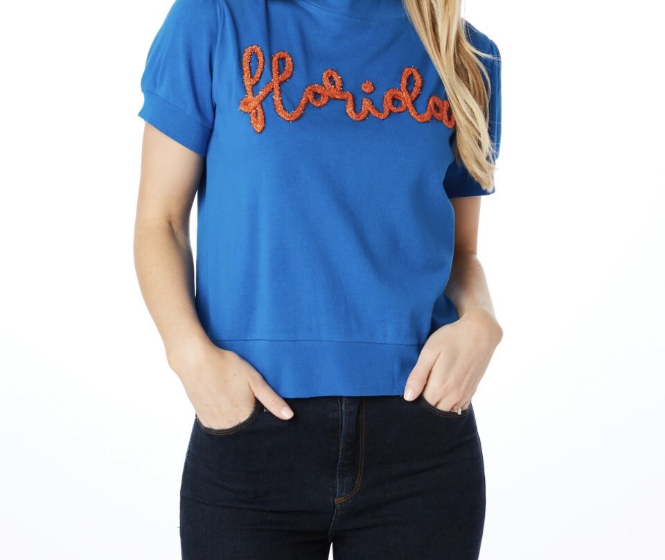 The Florida Glitter Script Shirt