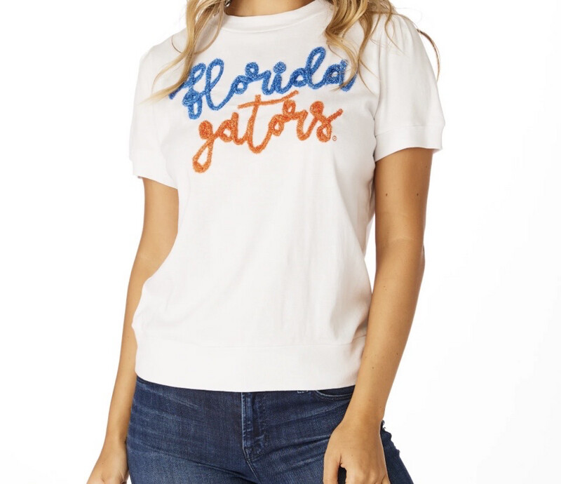 The Florida Gators Glitter Script Shirt