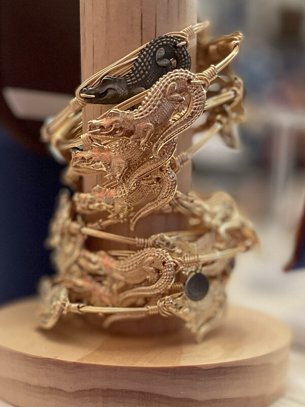 Gator Bangle (Gold)