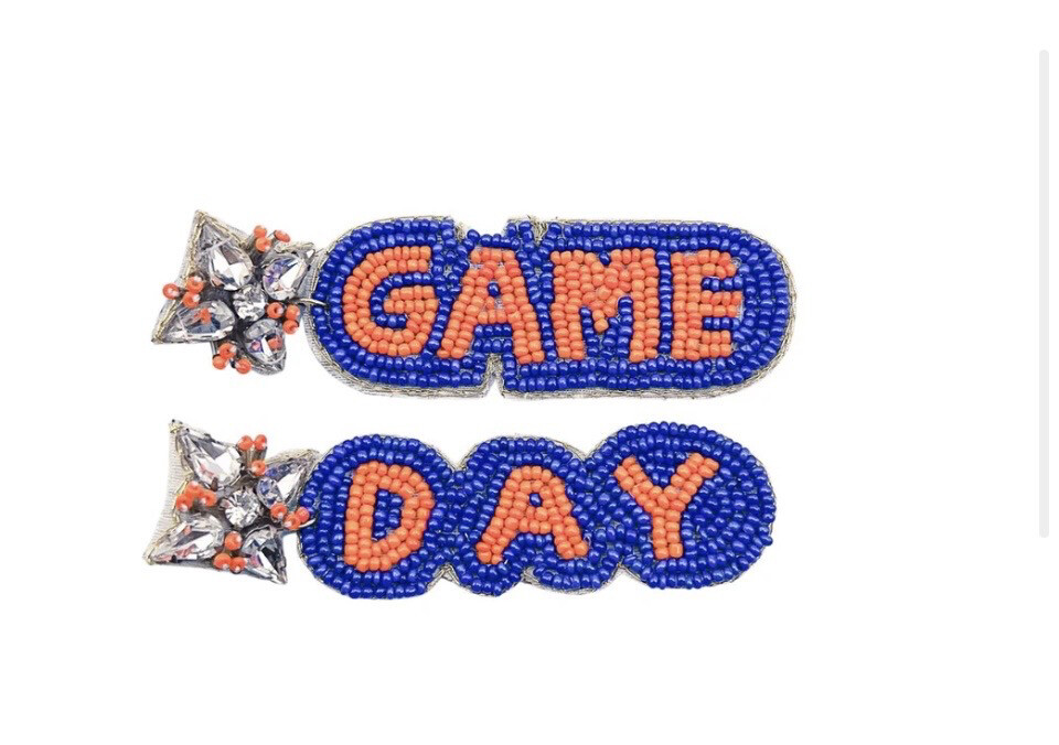 Game Day Headed Blue/Orange