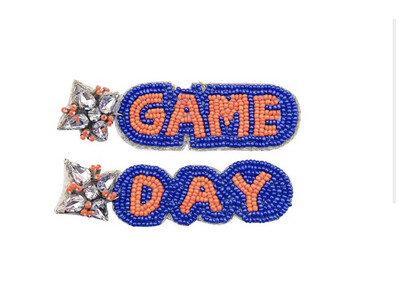 Game Day Headed Blue/Orange