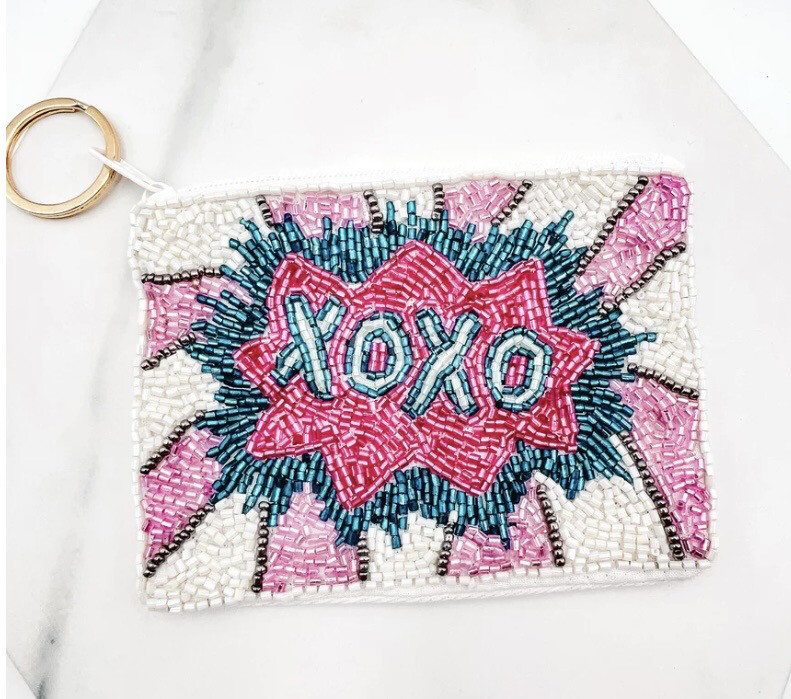 Xoxo Key Chain Pouch