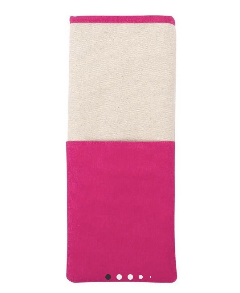 Canvas Flat Iron Case