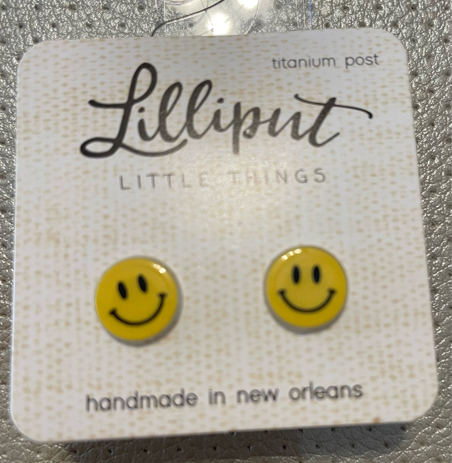 Smiley Earrings