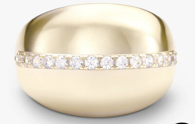 Thick Ass Pave Ring