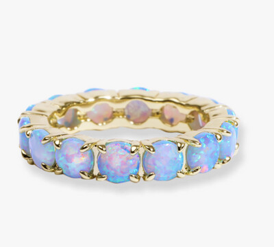 The Grand Heiress Blue Opal Ring
