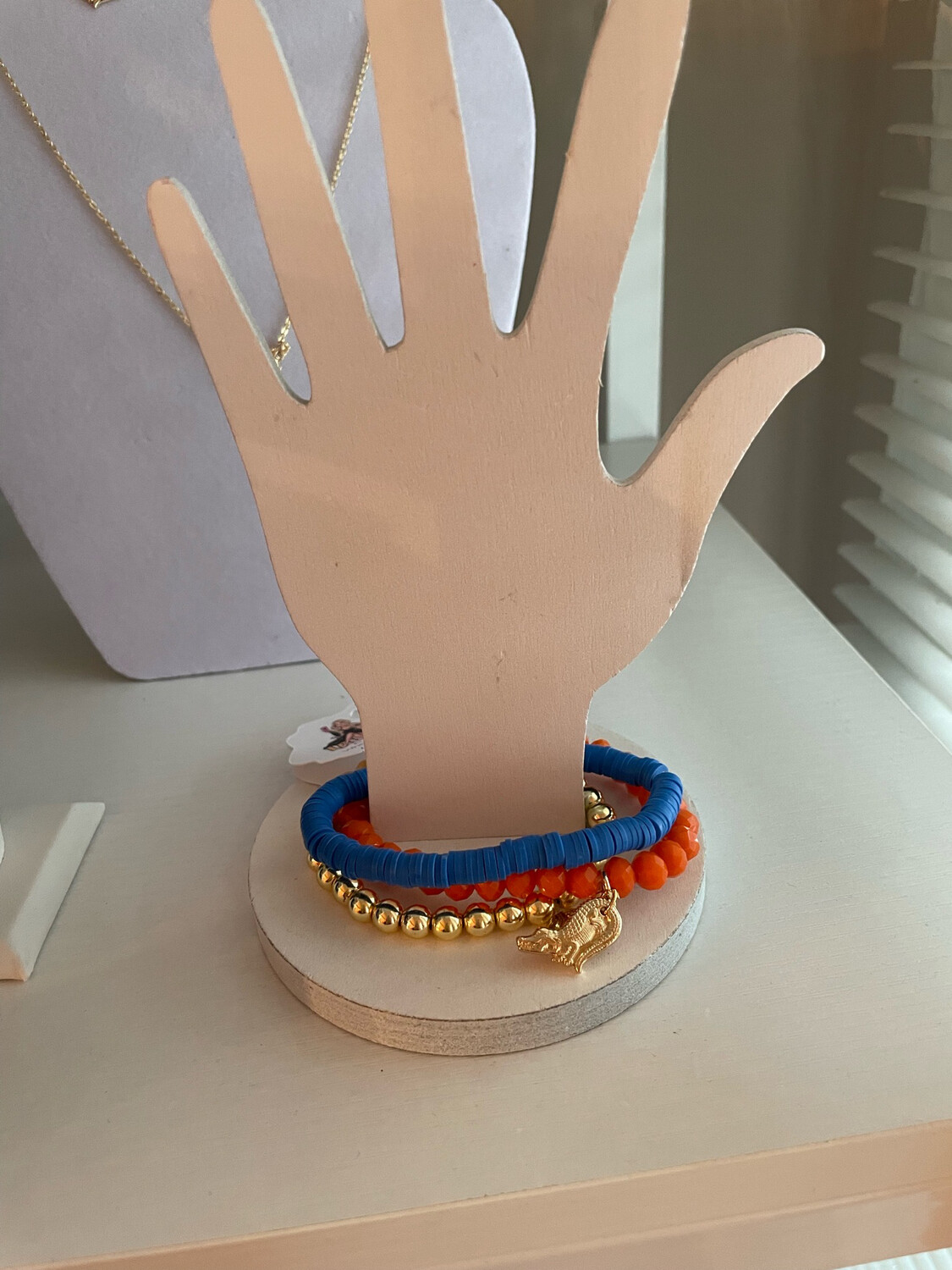 GAMEDAY STRETCHY STACK - ORANGE/BLUE