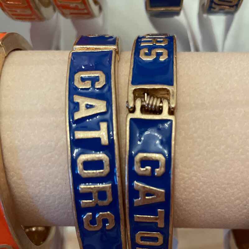 Florida Gators Enamel Hinge Bangle in Blue