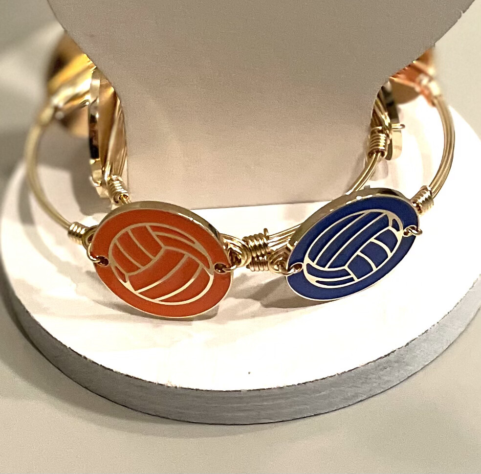 Gator Volleyball Bangle (Orange) Standard