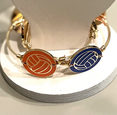 Gator Volleyball Bangle (Orange) Standard