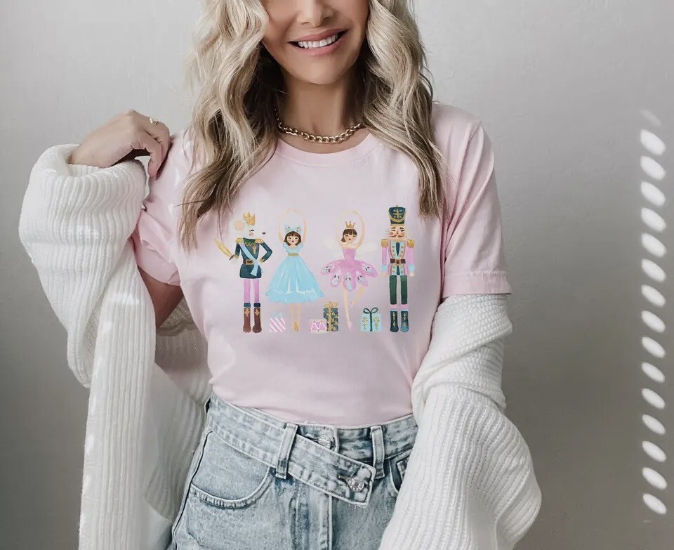 Pink Nutcracker Ballet
Graphic Tops