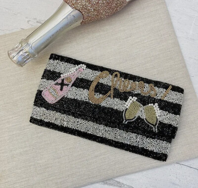 'Cheers' Beaded Convertible
Crossbody Bag