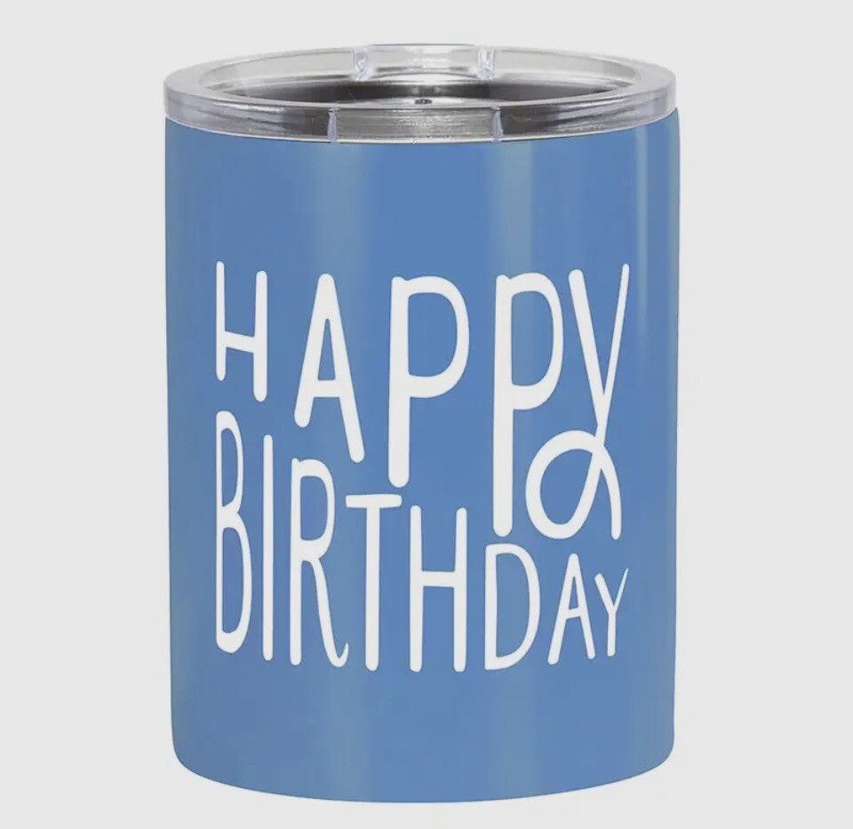 Stainless Steel Tumbler - Happy Birthday