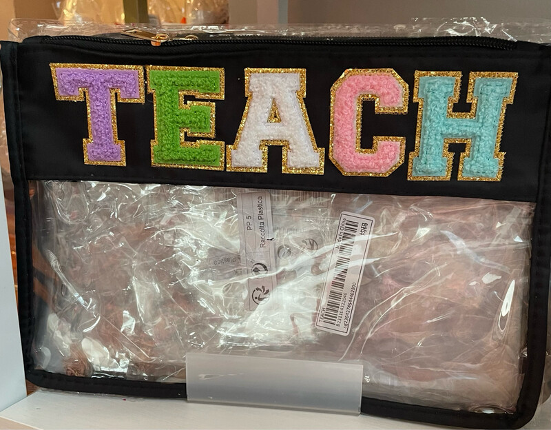 TEACH Clear Travel Bag