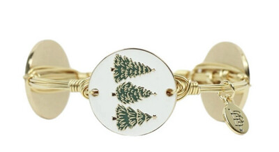 TREE FARM BANGLE
BRACELET - WHITE