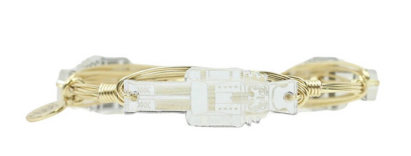 THE SILVER MIRROR NUTCRACKER BANGLE
BRACELET