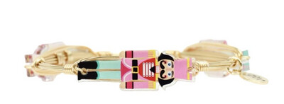 THE NUTCRACKER
BANGLE BRACELET -
PINK
