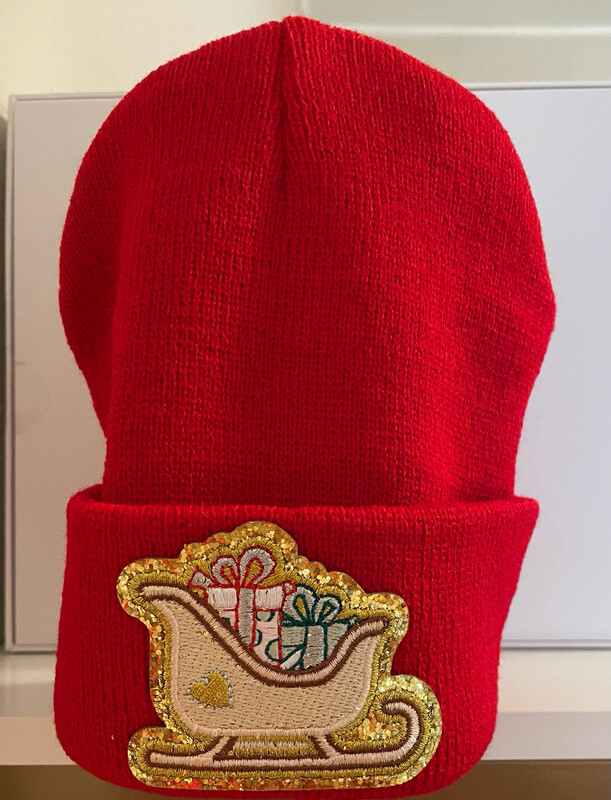Christmas Patch Beanie