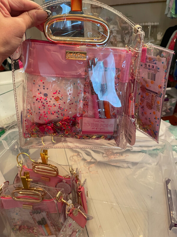 Valentine ? Special Clear Purse With Goodies
