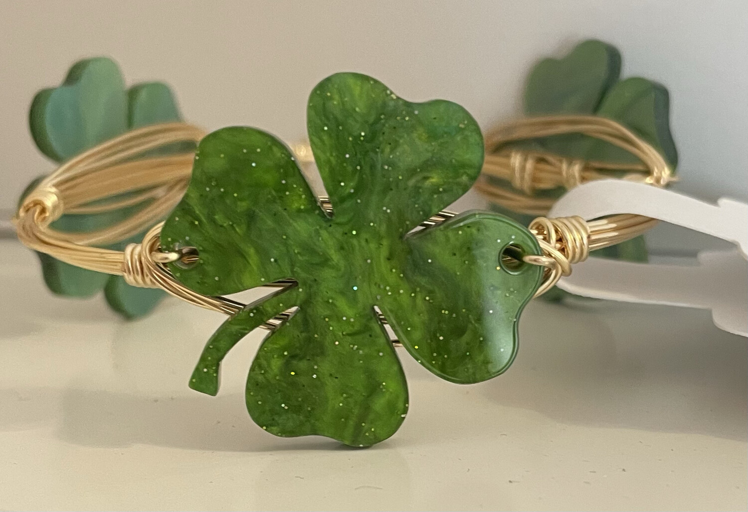 Saint Patrick’s Day Clover Bangle