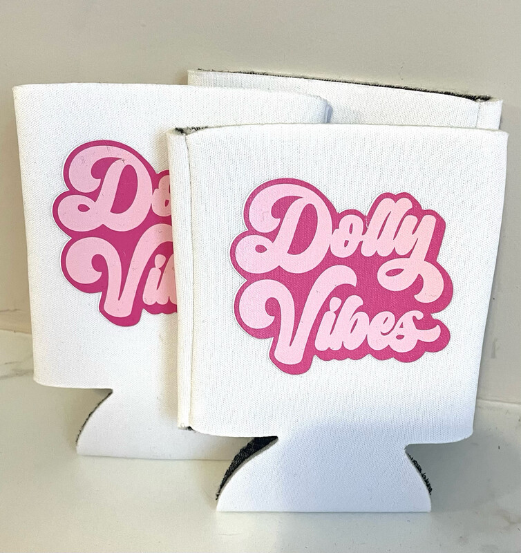 Dolly Vibes Can Cooler/Koozie