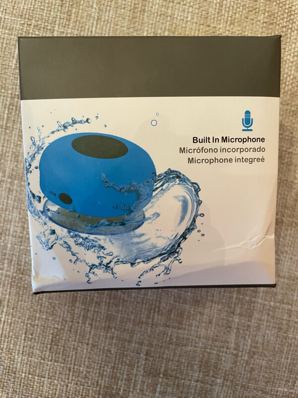 Splash Proof Bluetooth Speaker (Blue)