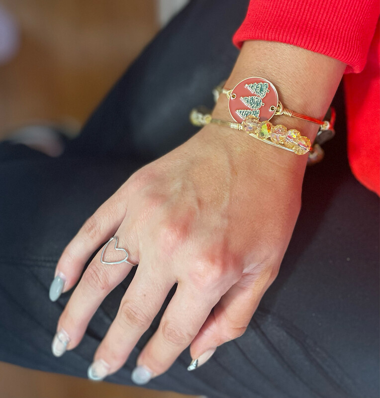 Open Heart Ring Gold