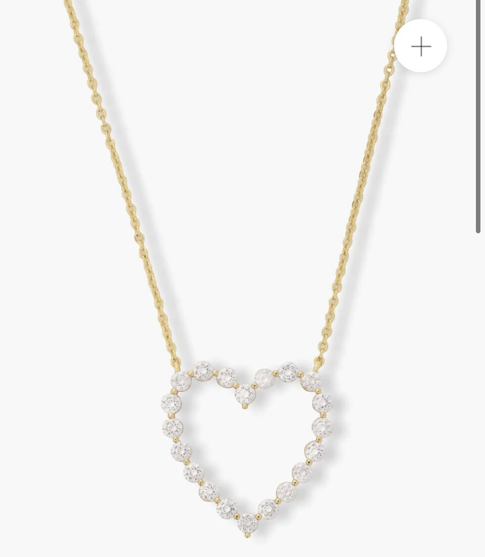 She's an Icon Heart Necklace